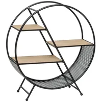 Atmosphera Créateur d'intérieur Dekoregal in schwarz | Regal