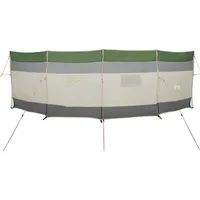 VidaXL Camping-Windschutz Grün 510x153 cm Wasserdicht
