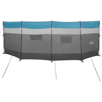 VidaXL Camping-Windschutz Blau 510x153 cm Wasserdicht