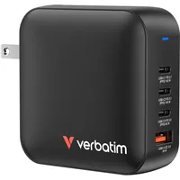 Verbatim Mini GaN 4 Port Charger (165 W), USB