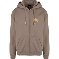 K1X Stars Zip Hoodie in braun, Größe L
