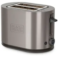 Black & Decker Toaster 2-Slot Toaster 900W Inox