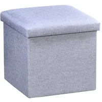 KESPER Truhenbank Sitzhocker, grau
