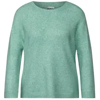 STREET ONE Rundhalspullover grün 38 EU