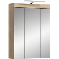 INOSIGN »Siena, Breite 60cm, inkl. Beleuchtung, 3 Spiegeltüren, 9