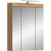 INOSIGN »Siena, Breite 60cm, inkl. Beleuchtung, 3 Spiegeltüren, 9