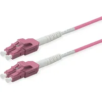 Roline LWL-Kabel duplex 50/125μm OM4, LC/LC, UNIBOOT, violett, 3