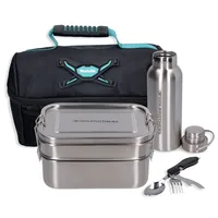 Toolbrothers Fan Lunchpaket in Makita Kühltasche mit Edelstahl Brotdose