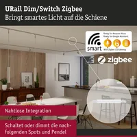 Paulmann Schienenadapter Urail Dimm Switch 240 x 21mm 230V