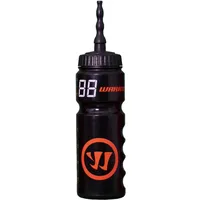Warrior Trinkflasche 0,75 Liter, Farbe:schwarz/orange