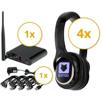 Beatfoxx SCBS-41 USB-C Silent Disco V2 Band Set mit