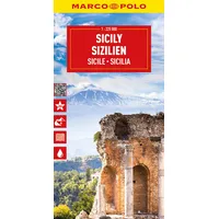Mairdumont MARCO POLO Reisekarte Italien 14 Sizilien 1:225.000