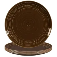 SELTMANN WEIDEN Terra Frühstücksteller ø 22,5 cm erdbraun 6er