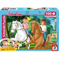 Schmidt Spiele 56543 Kinderpuzzle 100 Teile Bibi & Tina,