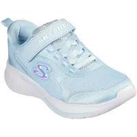 SKECHERS Wave 92 Mädchen Klettschuh in blau Größe 31