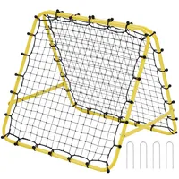 Vevor Fußball-Rebounder-Netz Kick-Back Tragbar Fußballtrainer 40x35x37 Zoll,