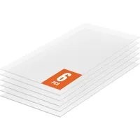 Vevor 6er-Set Gewächshausplatten aus Polycarbonat, 1210 x 605 x