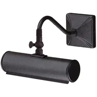 Elstead Lighting Bilderleuchte Elstead PL1-10-Black, Schwarz Metall, 19x13.5x20 cm,
