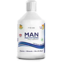 Swedish Nutra Man Multivitamin - Flüssiges Multivitamin - 500