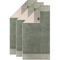 CAWÖ Luxury Home Handtuchset 3-tlg. grün