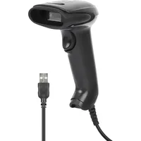 Manhattan 2D LED-Barcodescanner 320mm 1,4m USB-A-Kabel schwarz 2D Barcod
