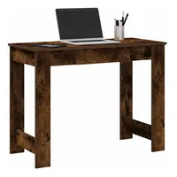 VidaXL Schreibtisch Räuchereiche 100x45x75 cm Holzwerkstoff