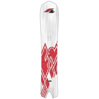 F2 Snowboard Ride Race 157 cm Silber/Rot 2024/25 Einheitsfarbe