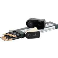 Faber-Castell Grip 2001 Bleistifte B schwarz, 1 Set