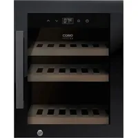 CASO Design CASO Weinkühlschrank "716", G (A-G), schwarz, B:39,5cm