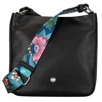 Jekyll & Hide Geneva Umhängetasche Leder 21 cm schwarz