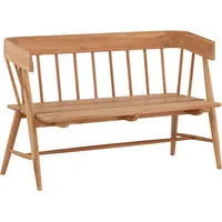 Gardenson Gartenbank Split ca. 58x85x132 cm Teakholz