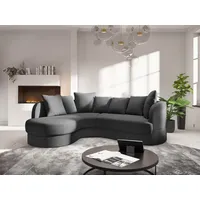 Sit&more Ecksofa SIT & MORE "Samba L-Form", grau (dunkelgrau),