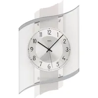 AMS Funkwanduhr F5516 29,0 cm silber