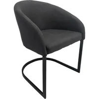 Hti-Living Esszimmerstuhl Vemal Schwarz