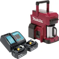 Makita DCM 501 SG2AR Rot inkl. 2 x 6,0