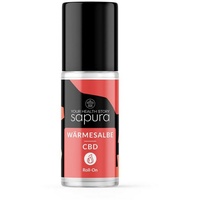 SAPURA CBD Wärmesalbe Roll-On 🔥Schmerzsalbe extra stark 🔥 Arnika