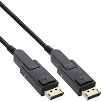 InLine DisplayPort 1.4 AOC Kabel, 8K4K, Stecker abnehmbar, 20m