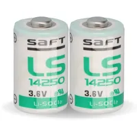 Saft 2x Saft Lithium 3,6V Batterie LS 14250 -