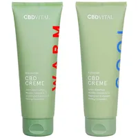 CBD Vital Wärmende CBD Creme + Kühlende CBD Creme