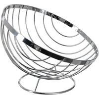 Five 5five - abfallbehälter aus chromstahl "oblik" 26,5cm