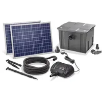 Esotec Solar Teichfilterset 100/3400 Solarpumpe Außenfilter Gartenteich 101081