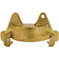 PUTEUS Schlauchadapter Messing 1/2 Zoll gold