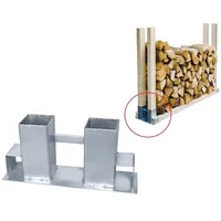 Trendline - Kaminholzstapelhilfe Holzstapelhalter Brennholzregal Stapelhilfe