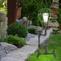 Harms Import LED Solar Lampe Garten Weg Beleuchtung Wasser