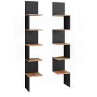 Vicco Eckregal Paolo, 28 x 175.4 cm 2er Set