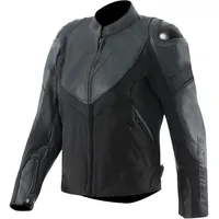 Dainese Iperattiva Leder-Textiljacke Damen - Schwarz / 42