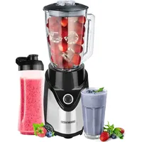 Steinborg Standmixer mit To-Go Becher | Glaskrug BPA-Frei 500