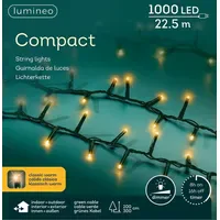 Lumineo LED-Lichterkette Compact 23 m grün