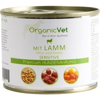 OrganicVet Dosennahrung Sensitive Lamm