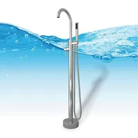 AcquaVapore Armatur freistehende Wanne Badewanne Wannenmischbatterie Standarmatur AFSW02